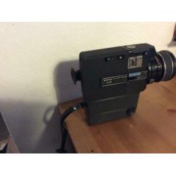 Sankyo macro focus super mf 606 super8 camera met cameratas