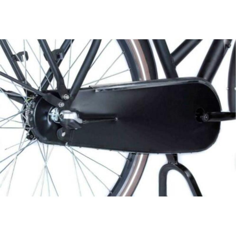 282305 Altec Retro alu transportfiets 28inch 57cm MatZwart3V