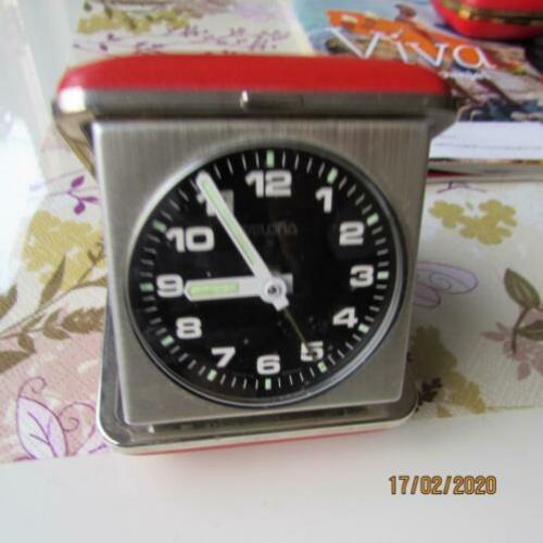 vintage reiswekker velona germany