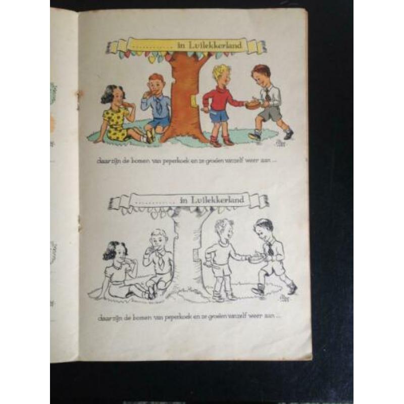 Peter Lutz - Kleurboek in luilekkerland - 1948 - Schaars