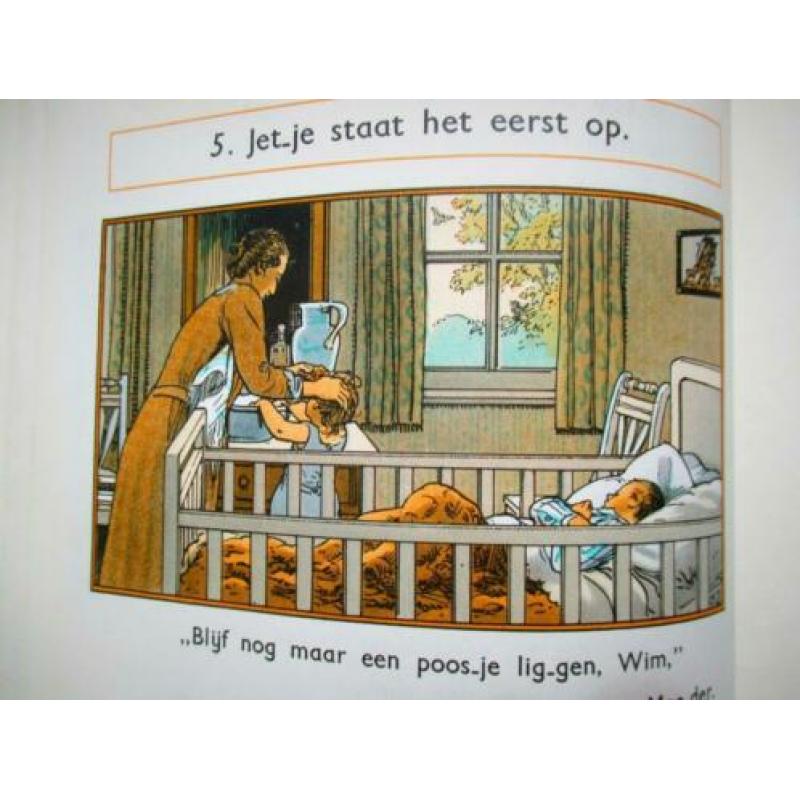 Jetses~Oud Schoolboek~Hoog Ot en Sien Gehalte~5e en 6e Lees