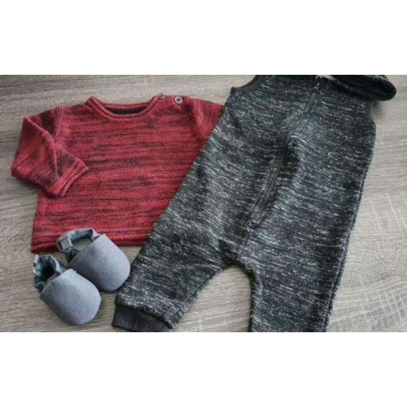 Pakket jongens babykleding maat 62, 15 stuks