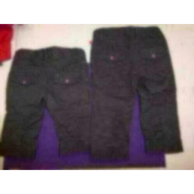 Babyface nieuwe grijs lief broekje roze studs mt 80 nr 21157