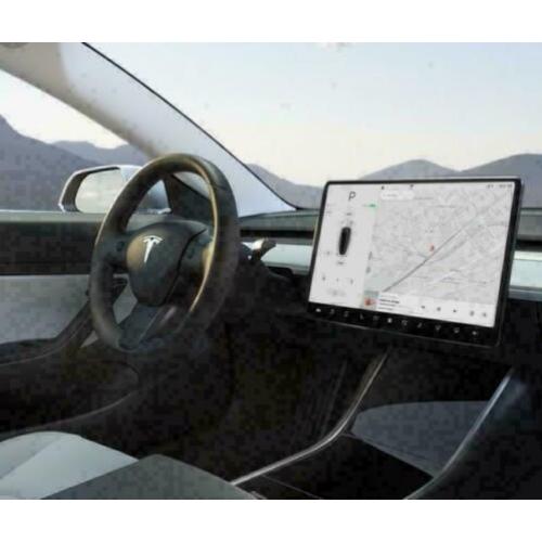 Tesla Model 3 - Glazen Screenprotector - Tempered Glass!