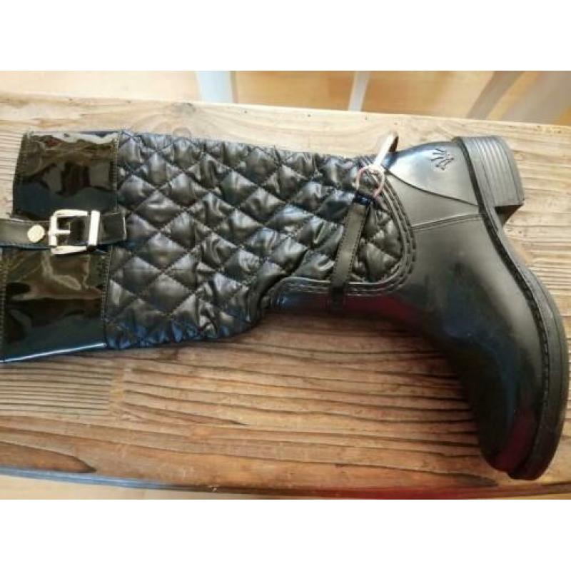 Posh Wellies zwart maat 37 zgan