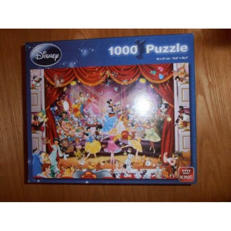 puzzels 1000 stukjes Disney