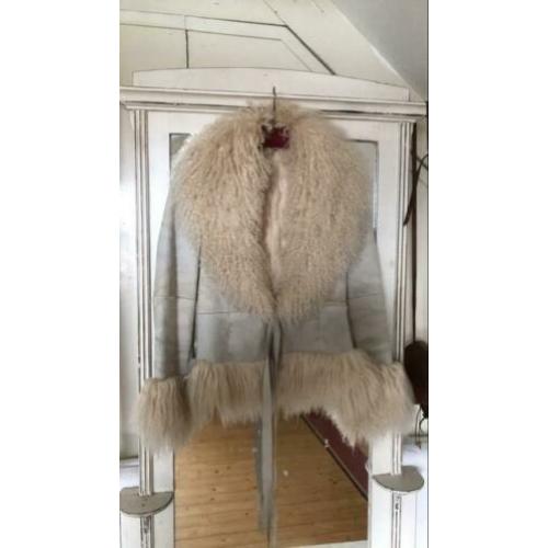 Indian Rose lammy Boho vestje jasje maat34/36