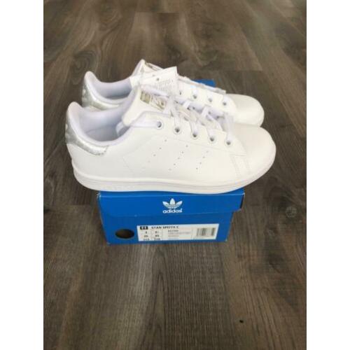 Adidas Stan Smith kids zilver 35