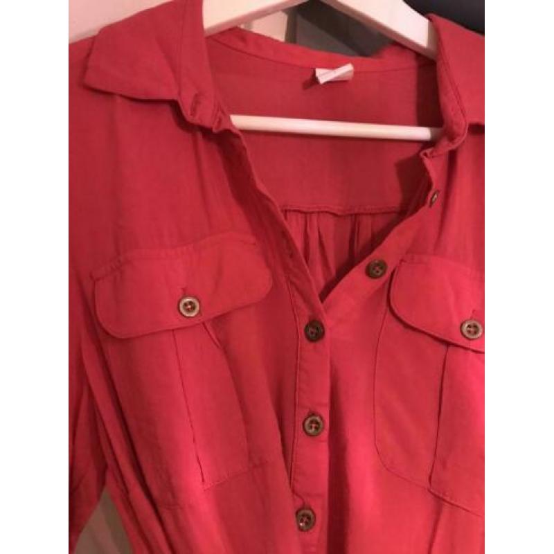 Donker roze Supertrash jurk maat S