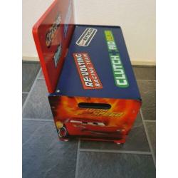 Cars set speelgoedkist en tafel met 2 stoelen