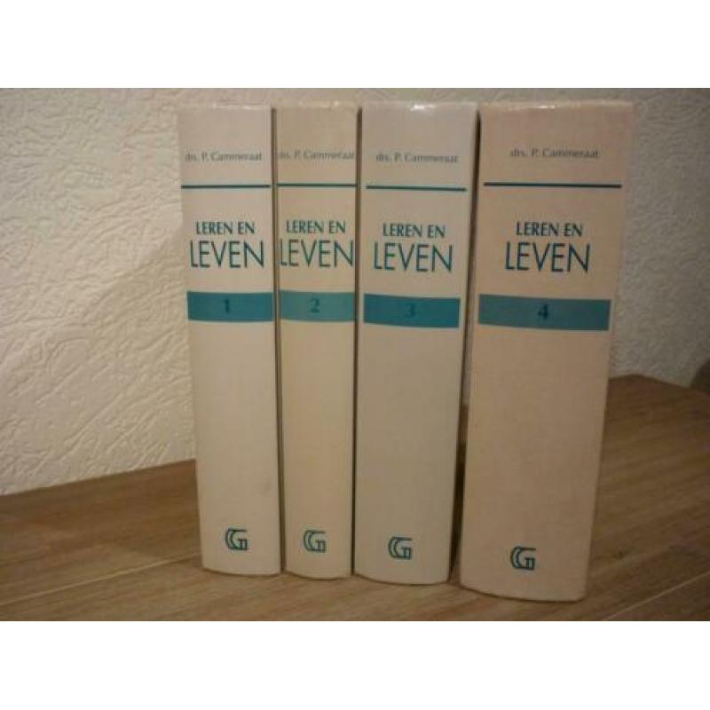 Drs. P. Cammeraat: Leren en Ldeven - 4 delen (compleet)