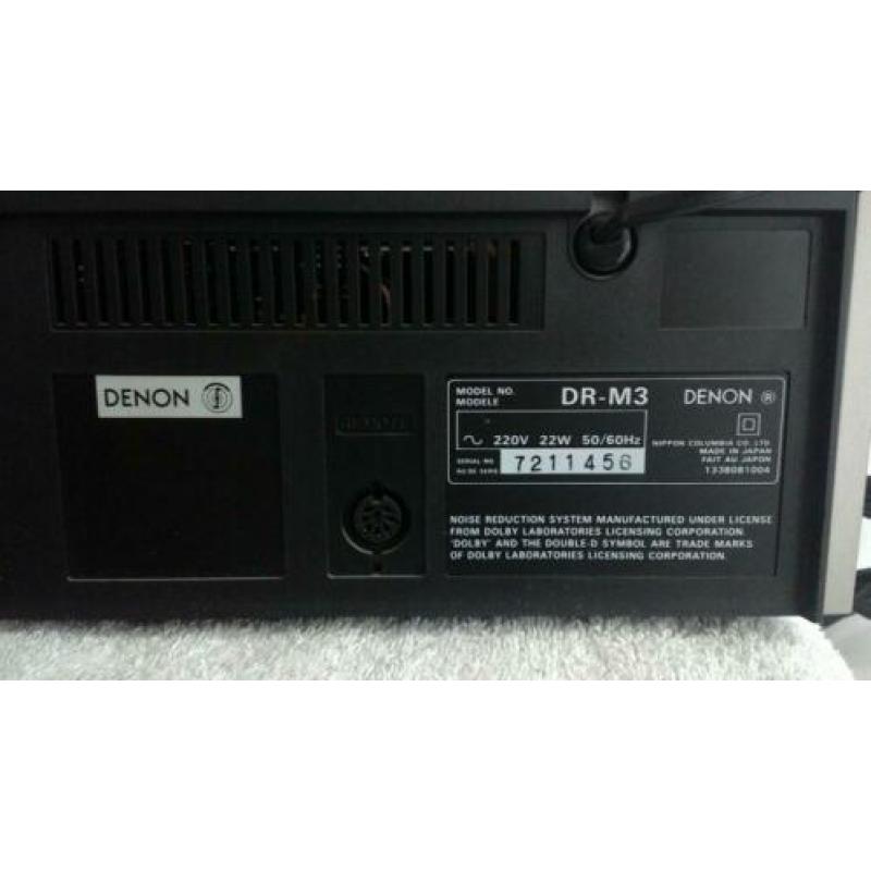 Denon Cassette Recorder DR-M3