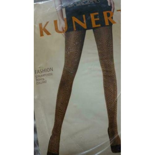 nieuwe panty van KUNERT met panterprint