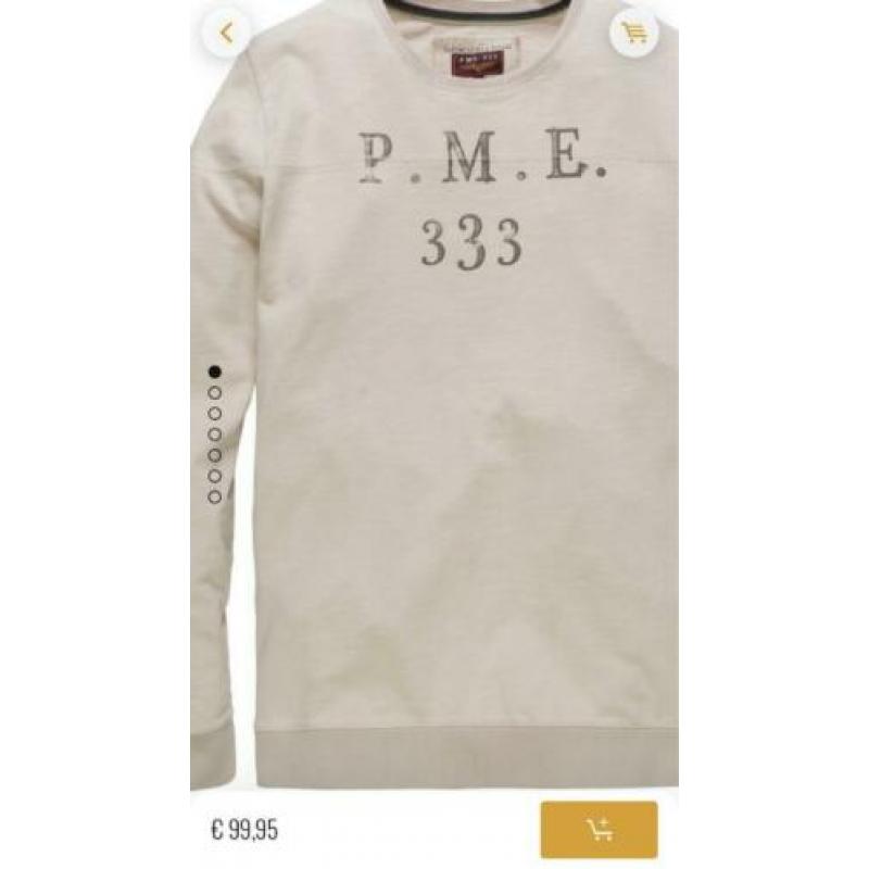 PME T-shirt maat m.