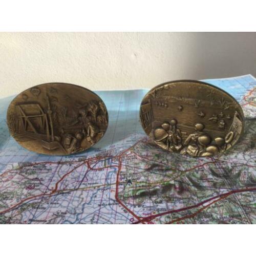 Herinneringsplaques D-Day Landingen 1944