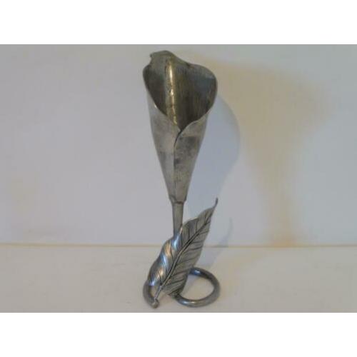 Aronskelk bloem vaas Coen Kurz voor Kurz & Co. te Tiel 1900