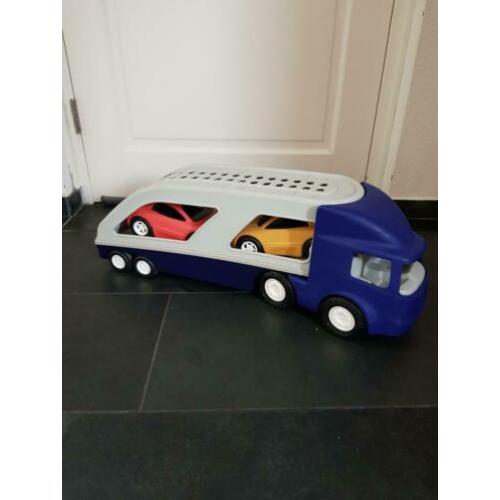 Little tikes vrachtwagen met oplegger en 2 auto's ZGAN