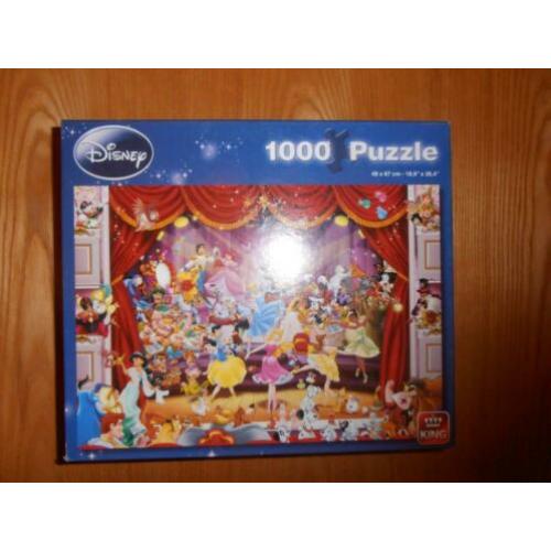 puzzels 1000 stukjes Disney