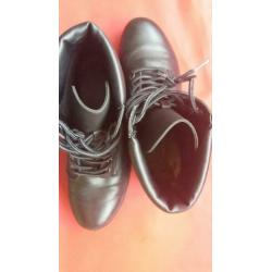 Zwarte modieuze boots/kistjes, Landrover, 38