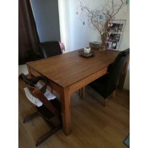 Mooie stevige eettafel