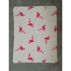 Heerlijke flanel wiegdeken Meyco 75 x 100 cm