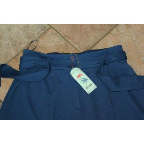 King Louie Ava vlot blauwe stretch rok mt XXL