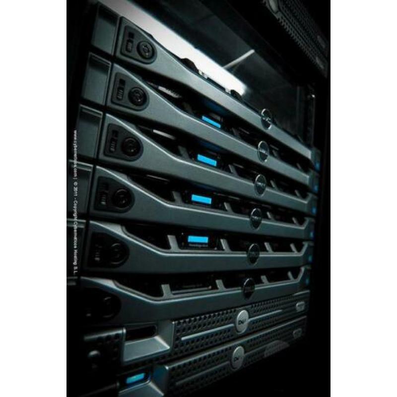 50x Dell PowerEdge R610 met 2x QC en 48GB RAM met 3 jaar Gar