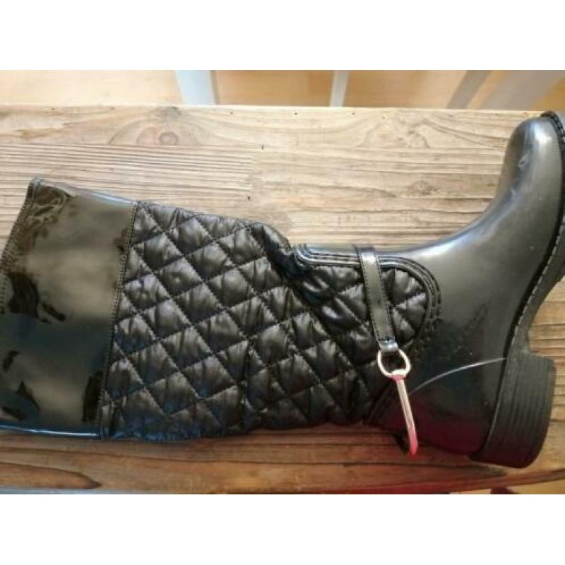 Posh Wellies zwart maat 37 zgan