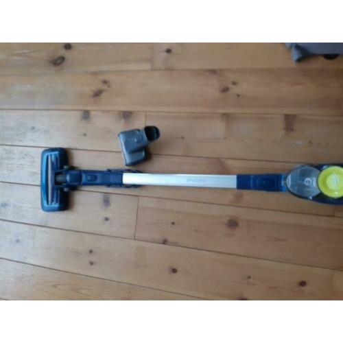 Draadloze Philips stofzuiger nagenoeg nieuw