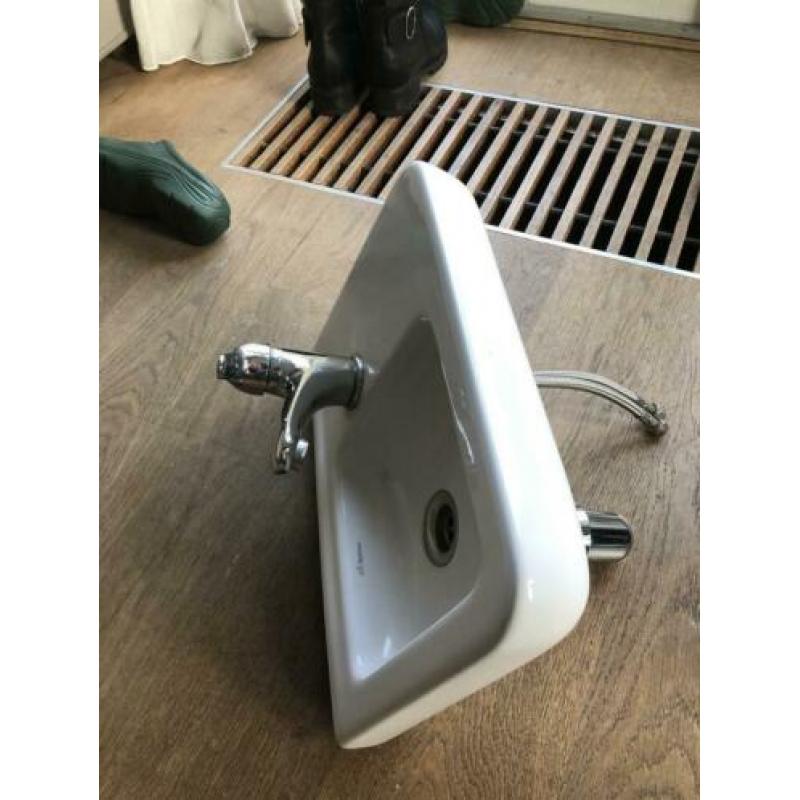 Sphinx wasbak+ grohe mengkraan+ syphon