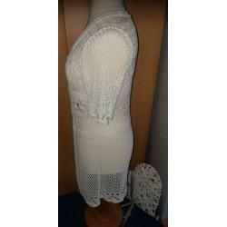 Luc 8 super mooi ibiza style lang vest maat l 42