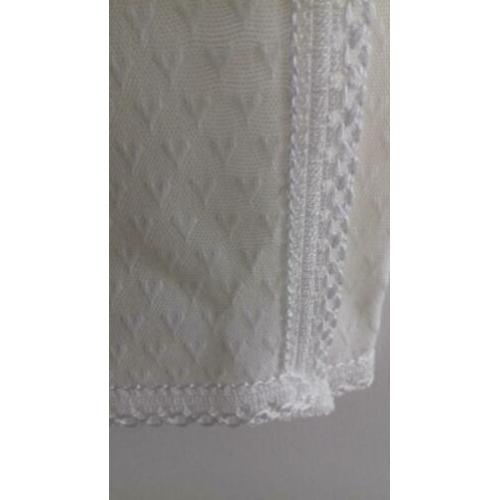 Nieuw luxe tafellaken 130 x160 cm in ecru