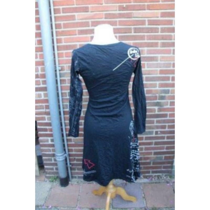 Jurk zwart Desigual Up mt M