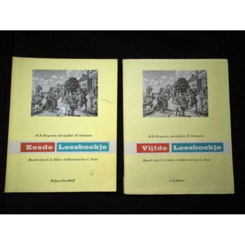 Jetses~Oud Schoolboek~Hoog Ot en Sien Gehalte~5e en 6e Lees
