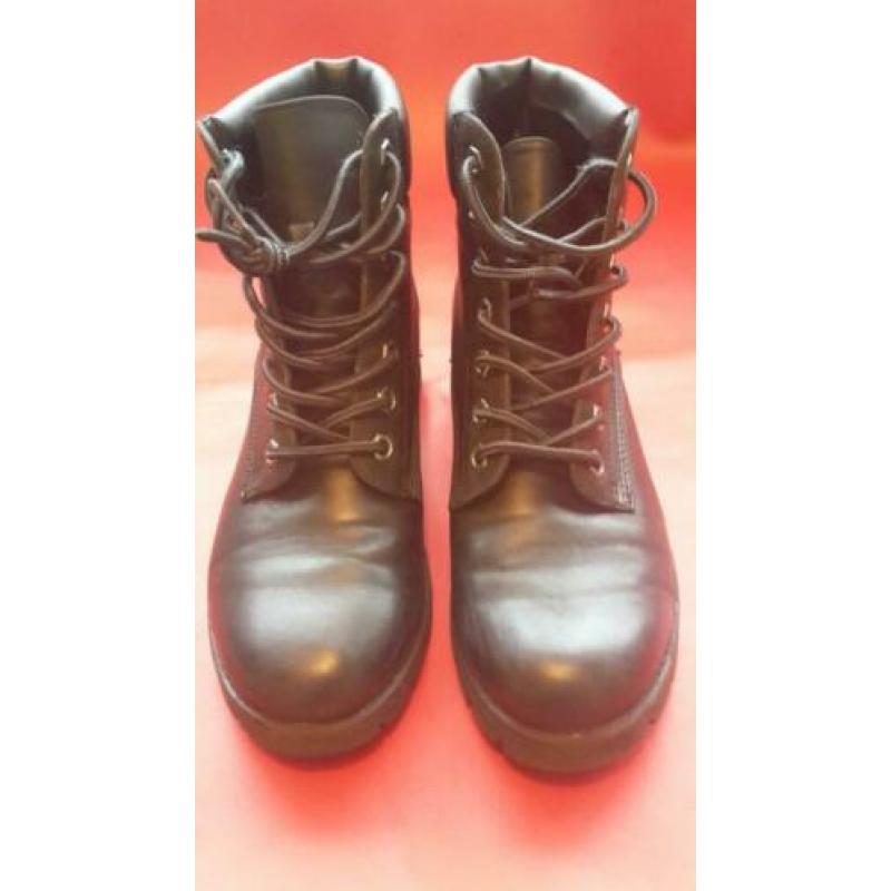 Zwarte modieuze boots/kistjes, Landrover, 38