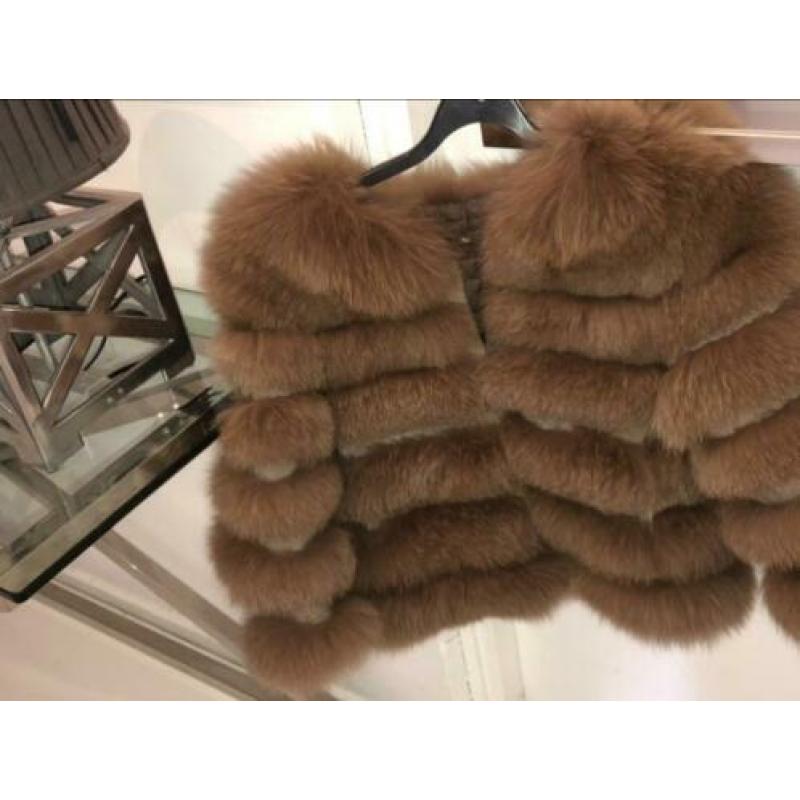 Real Fur jas echt bont maat s