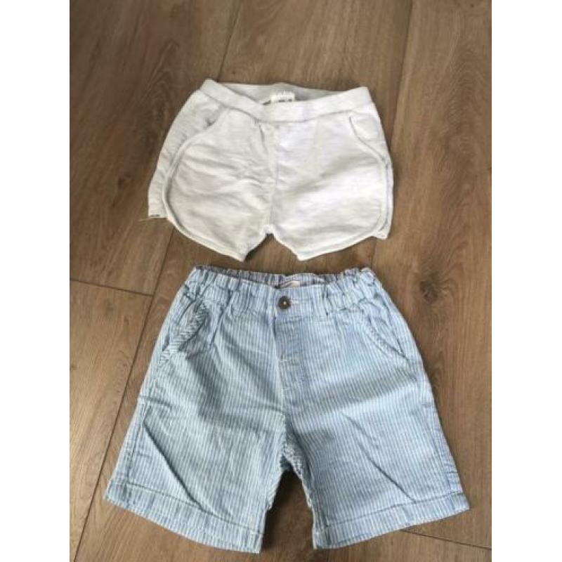 6x korte broek jongen.. maat 92