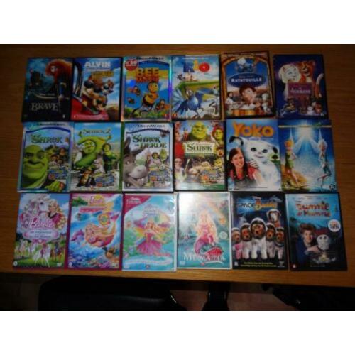 Dvd s tekenfilms orginele. 18 st.