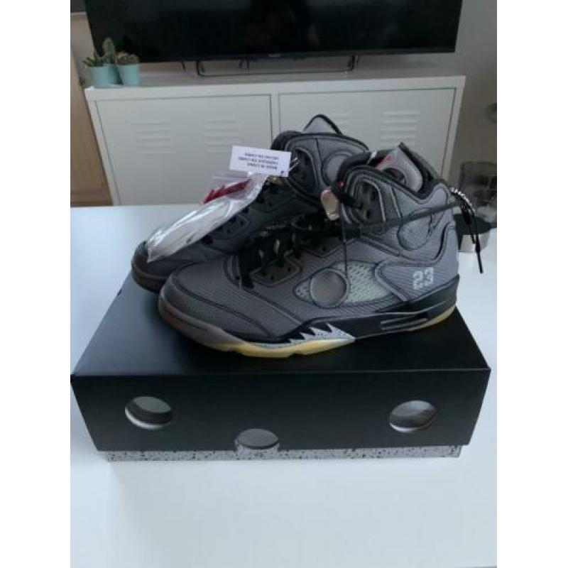 Nike Air Jordan 5 Retro SP Off-White Black US8.5/EU42