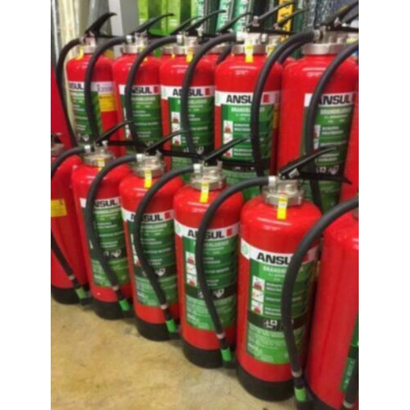 Ansul 6 liter schuim brandblusser met keuring. !!!