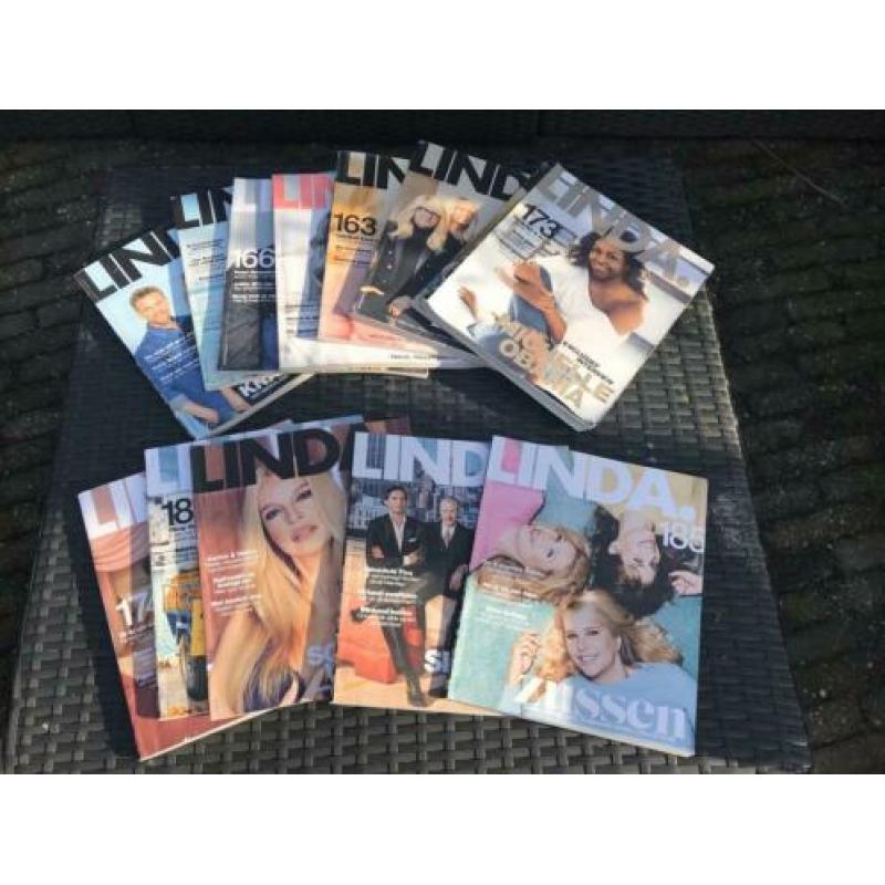 Tijdschrift LINDA 2018/2019 13 stuks * KOOPJE