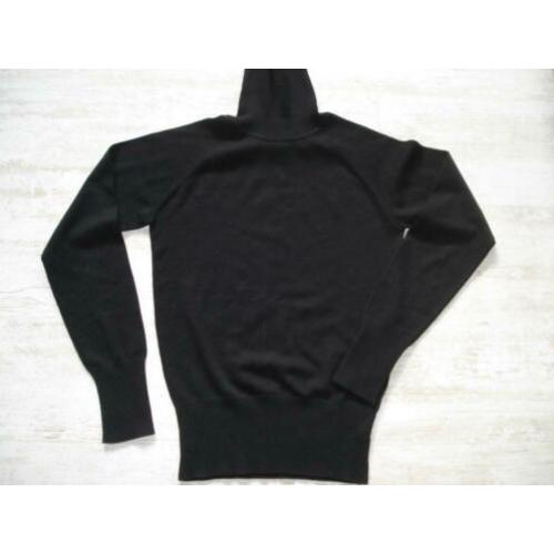 LUCATTI zwarte trui met col maat S