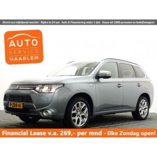 Mitsubishi Outlander 2.0 PHEV Instyle + 4WD Aut, Schuifdak,