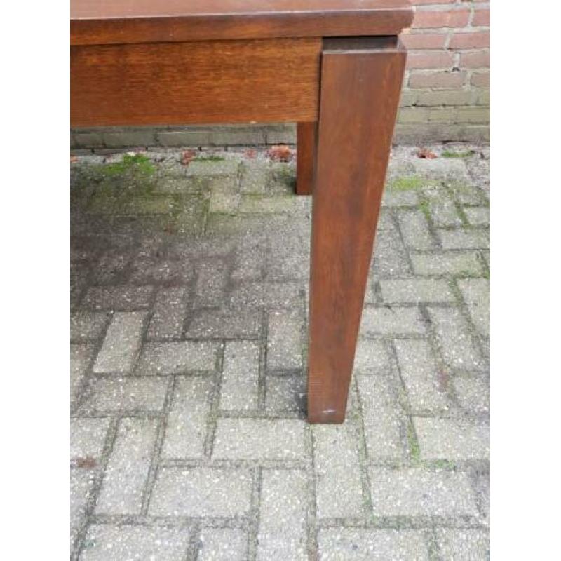 eettafel eiken massief,