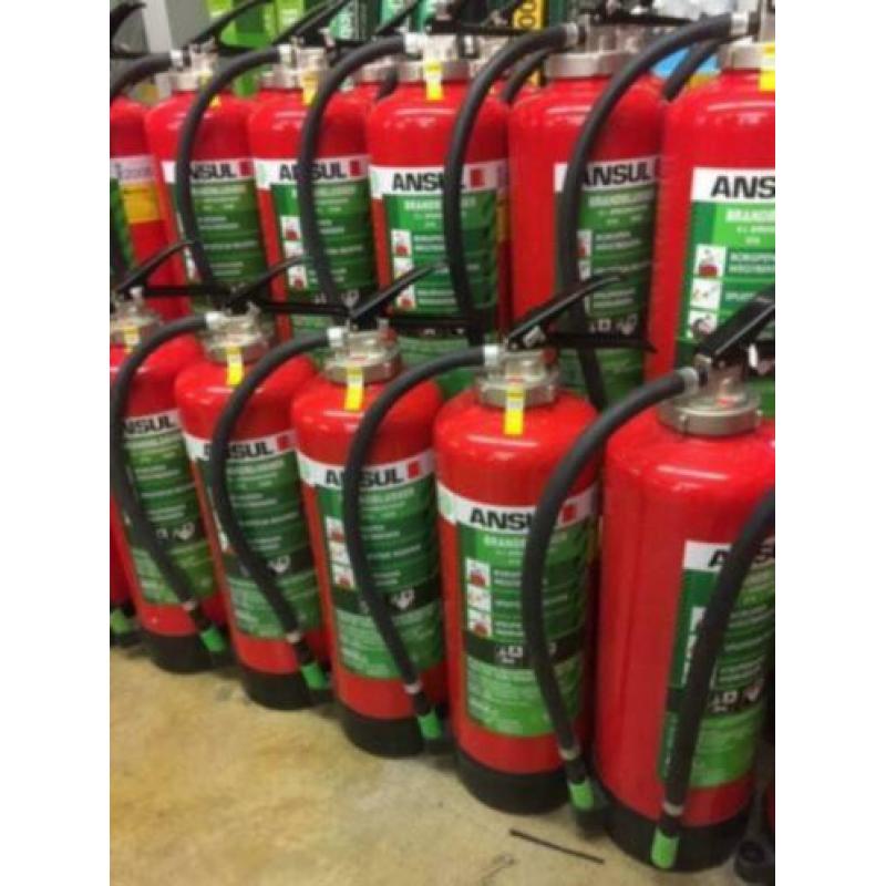 Ansul 6 liter schuim brandblusser met keuring. !!!