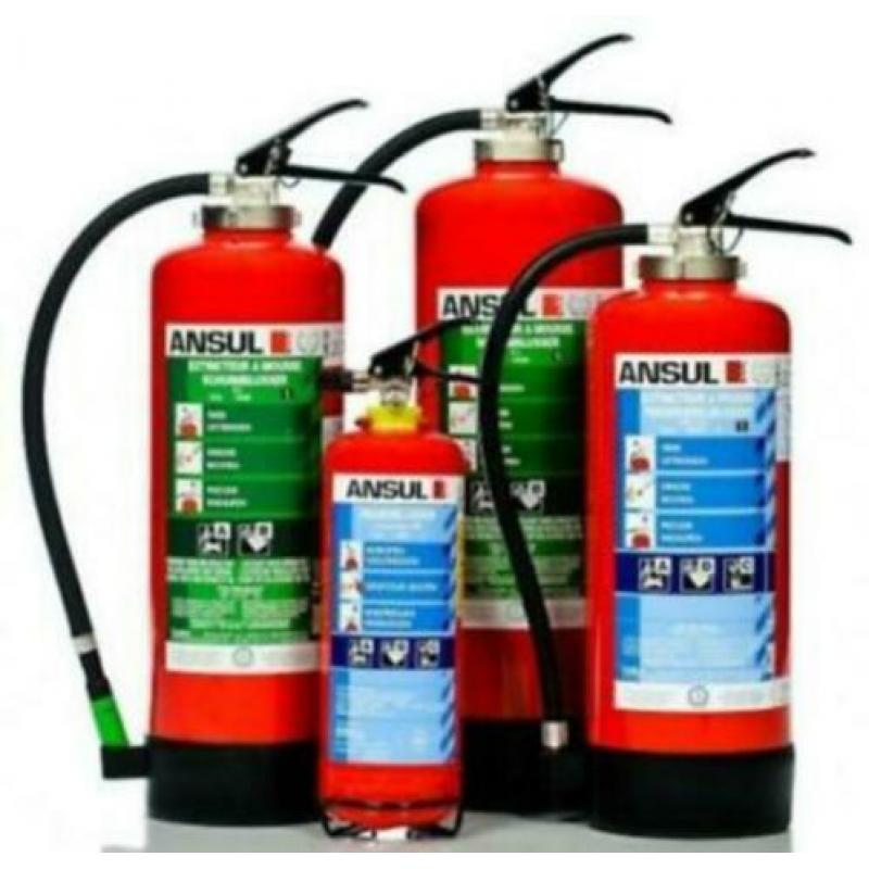 Ansul 6 liter schuim brandblusser met keuring. !!!