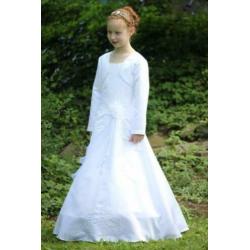 152 witte bruidsmeisje bolero jasje communie Kim