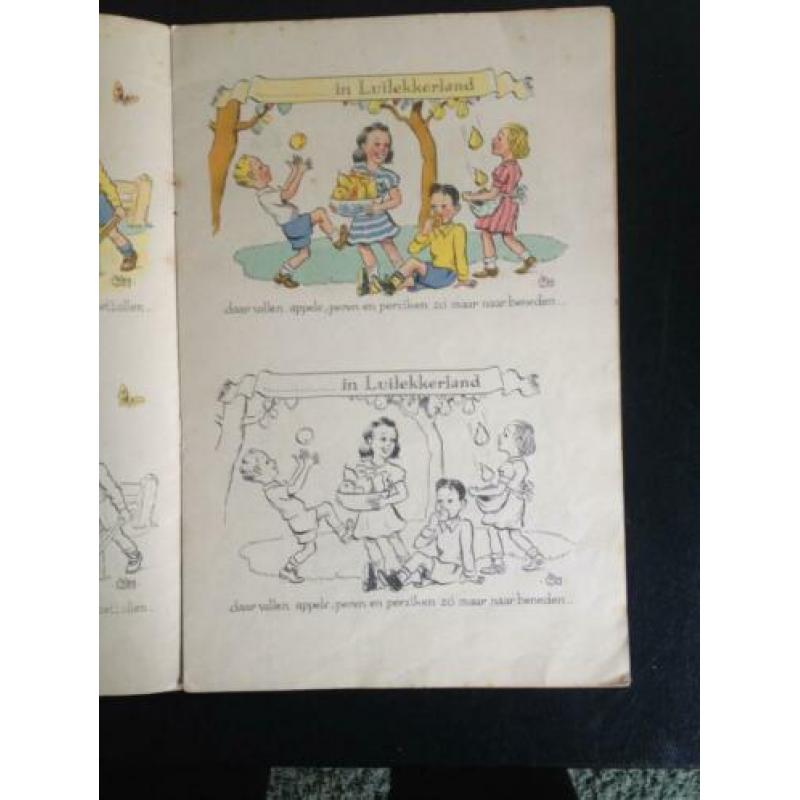 Peter Lutz - Kleurboek in luilekkerland - 1948 - Schaars