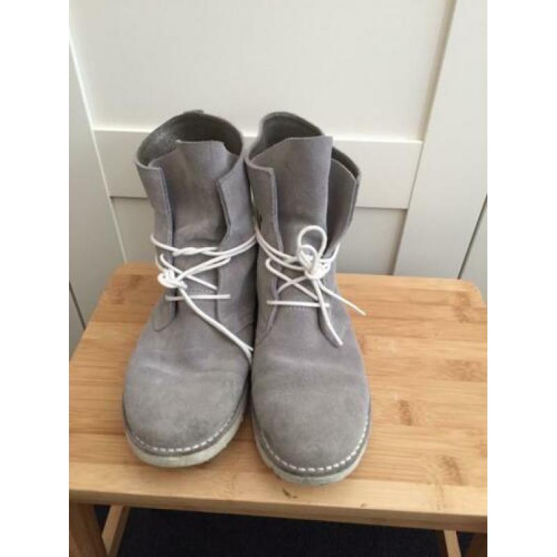 Grijze suède schoenen 39 van online shoes nieuwstaat