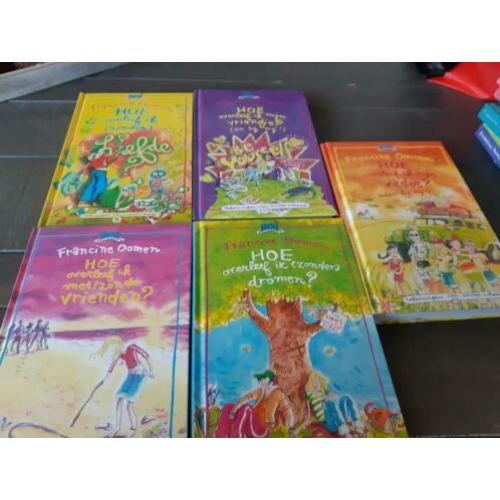 5x boeken hoe overleef ik.. nr. 9 tm 13. Francine oomen izgs